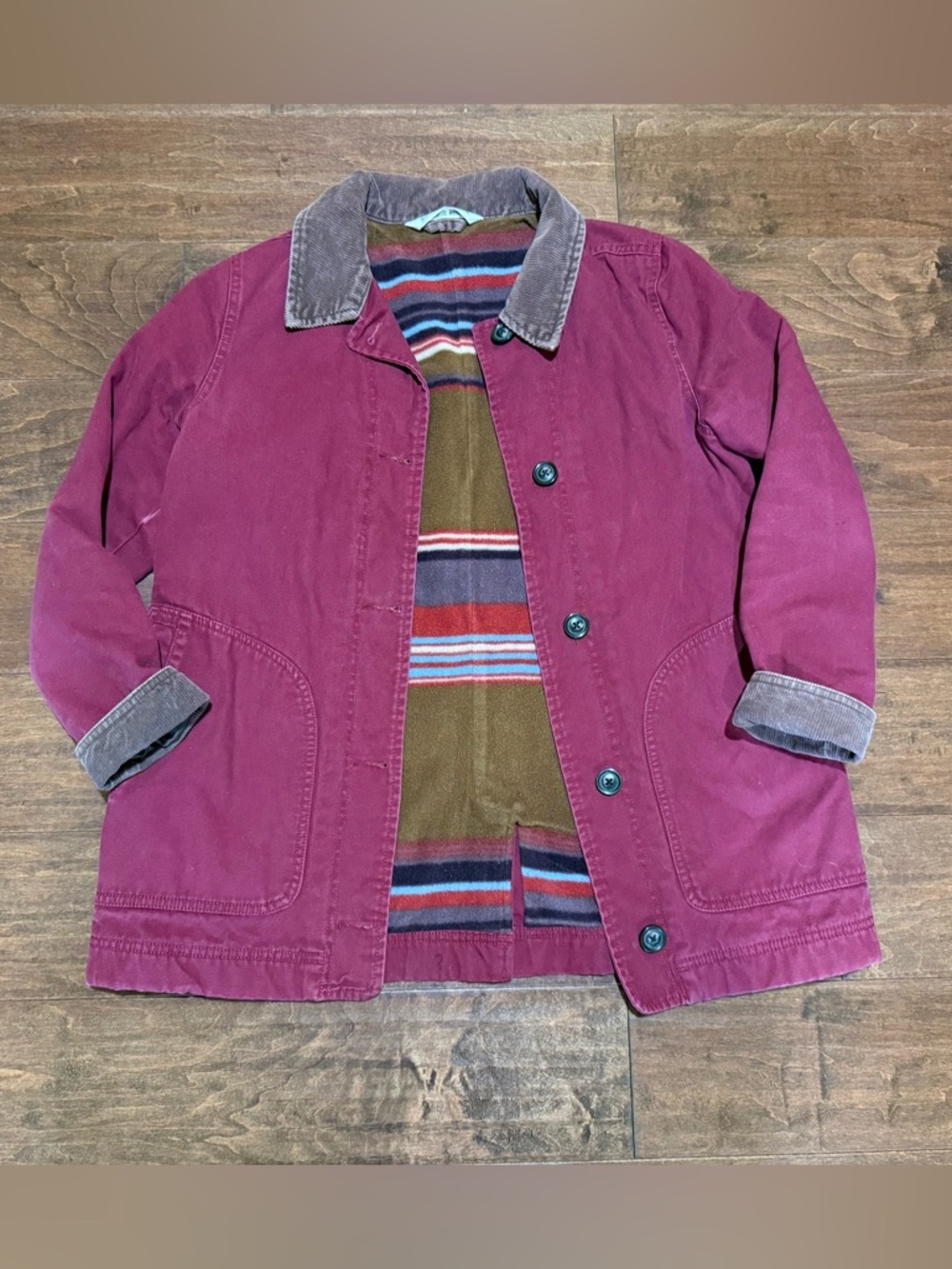 Woolrich Fleece Lined Chore Coat